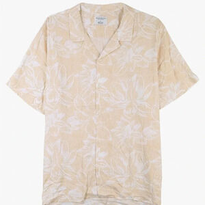 DISTORTION short sleeve floral shirt size 2XL